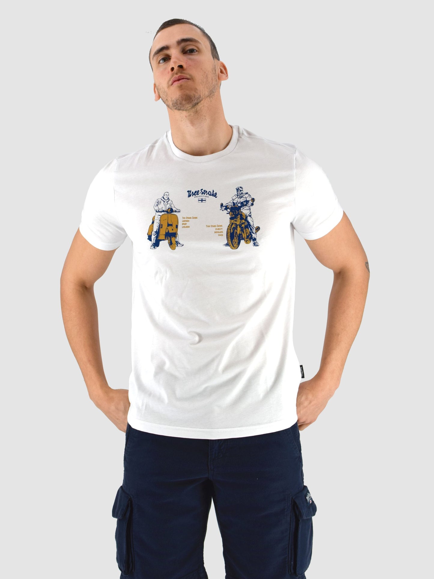 T-SHIRT THREE STROKE