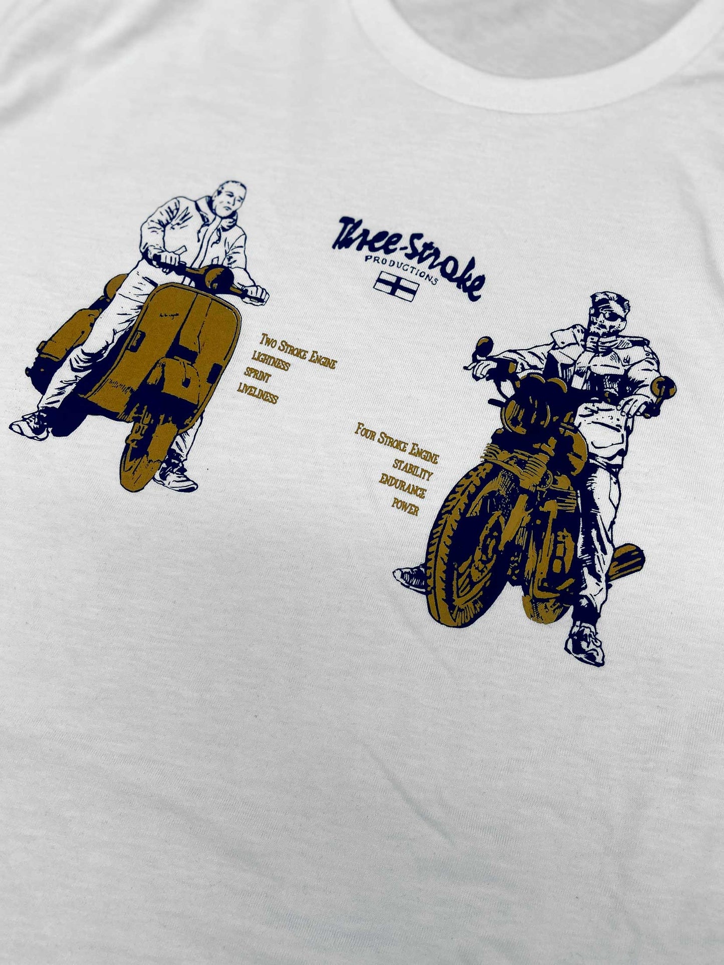 T-SHIRT THREE STROKE