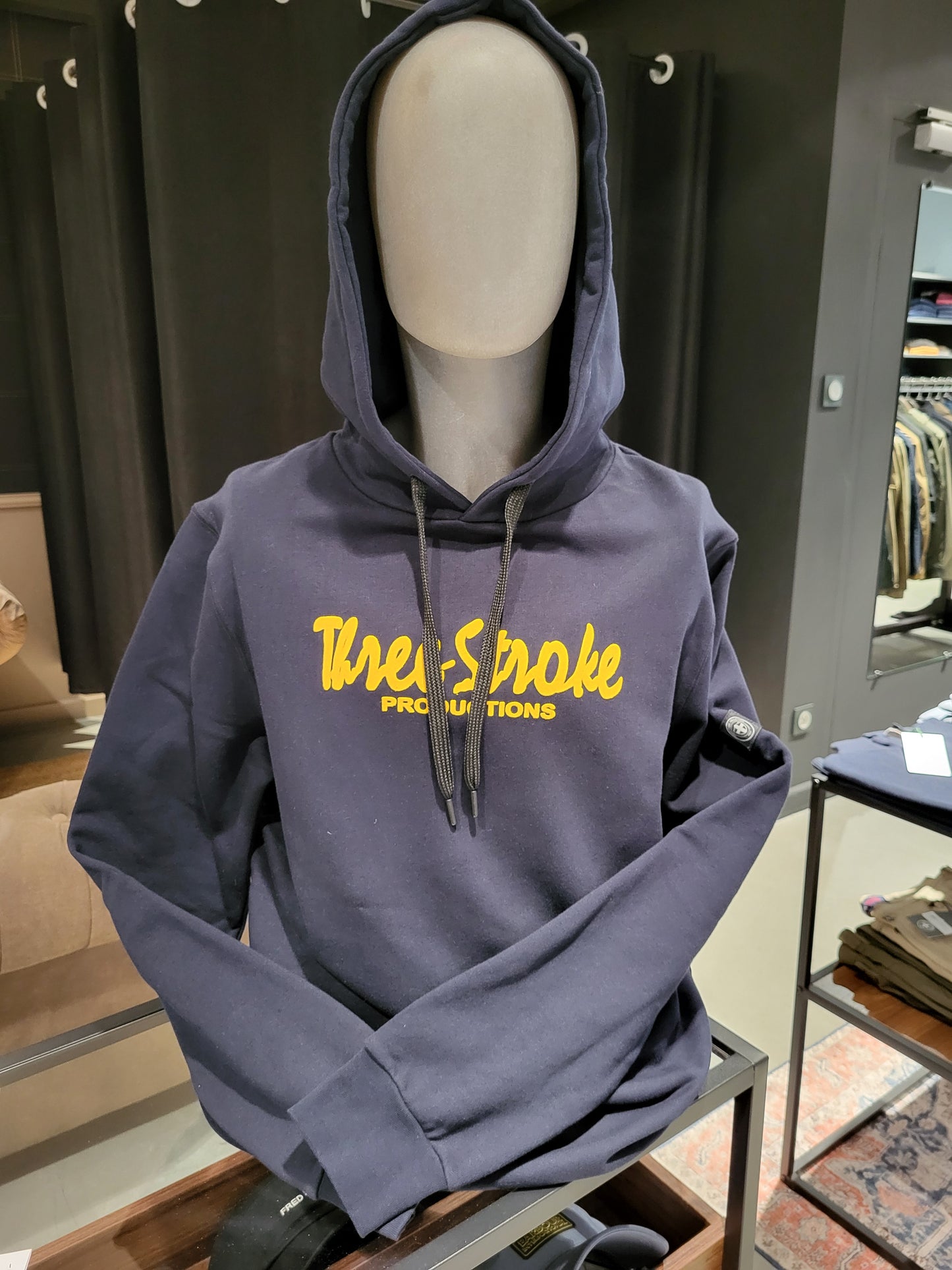 SWEAT CAPUCHE THREE STROKE