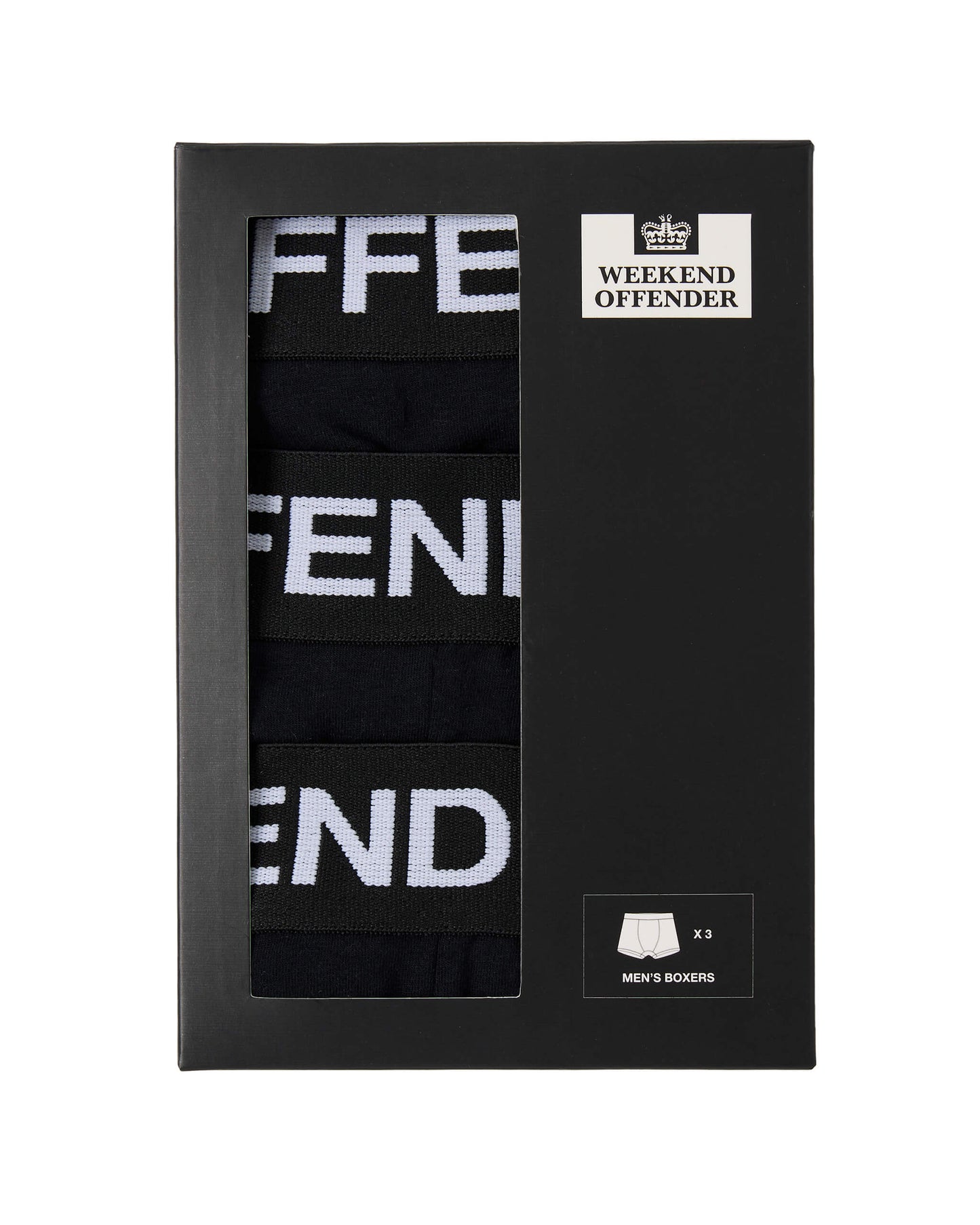 BOXERS WEEKEND OFFENDER