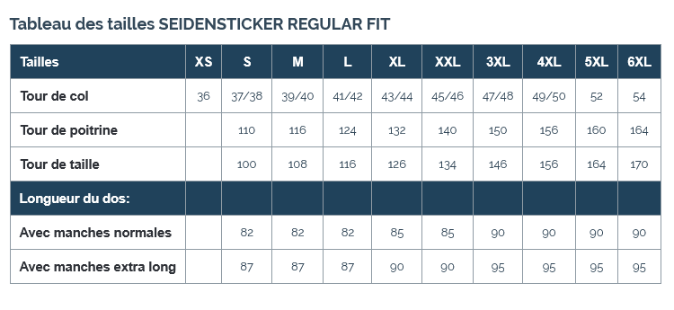 CHEMISE SEIDENSTICKER REGULAR