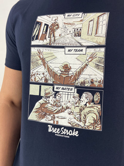 T-SHIRT THREE STROKE