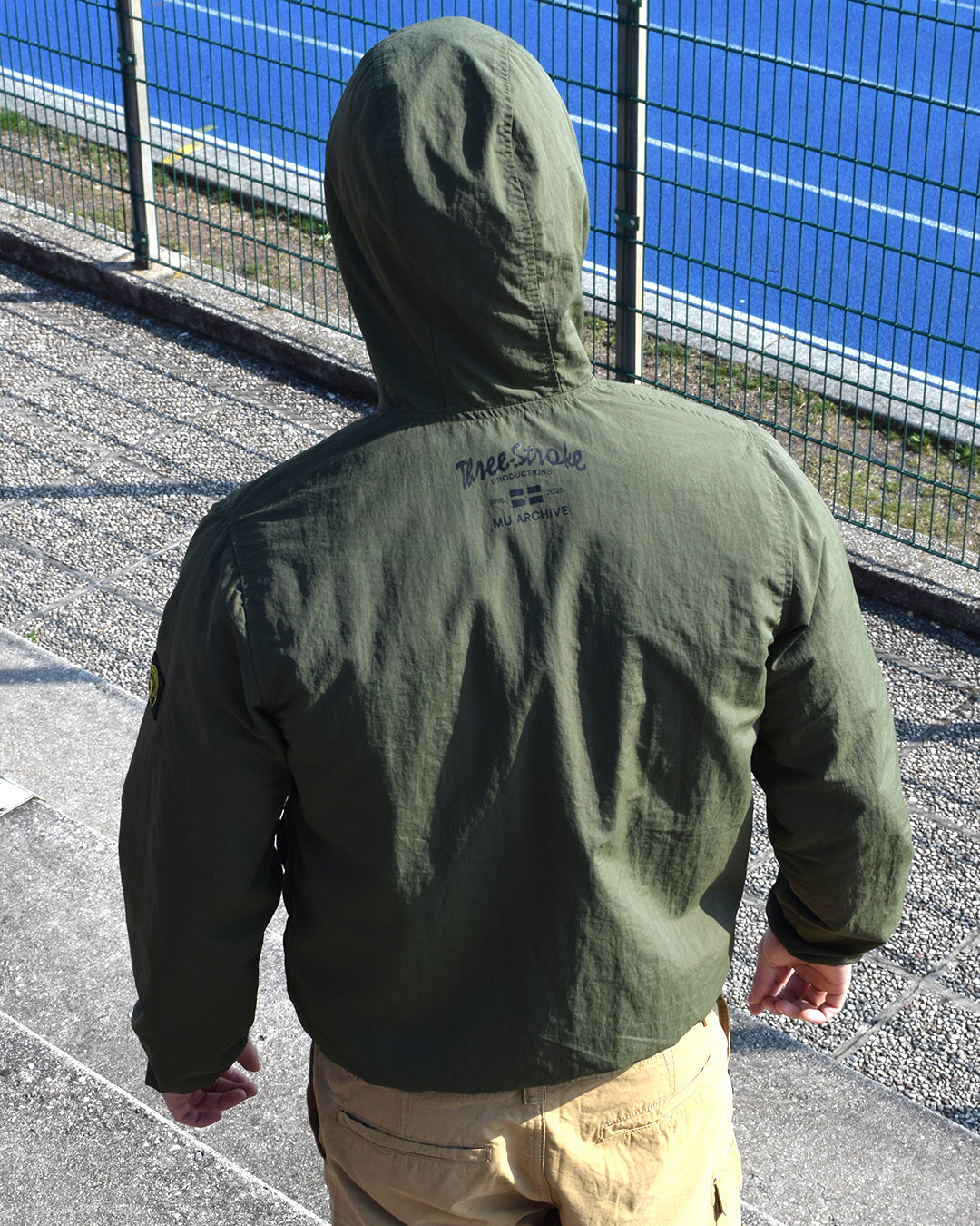 VESTE THREE STROKE REVERSIBLE