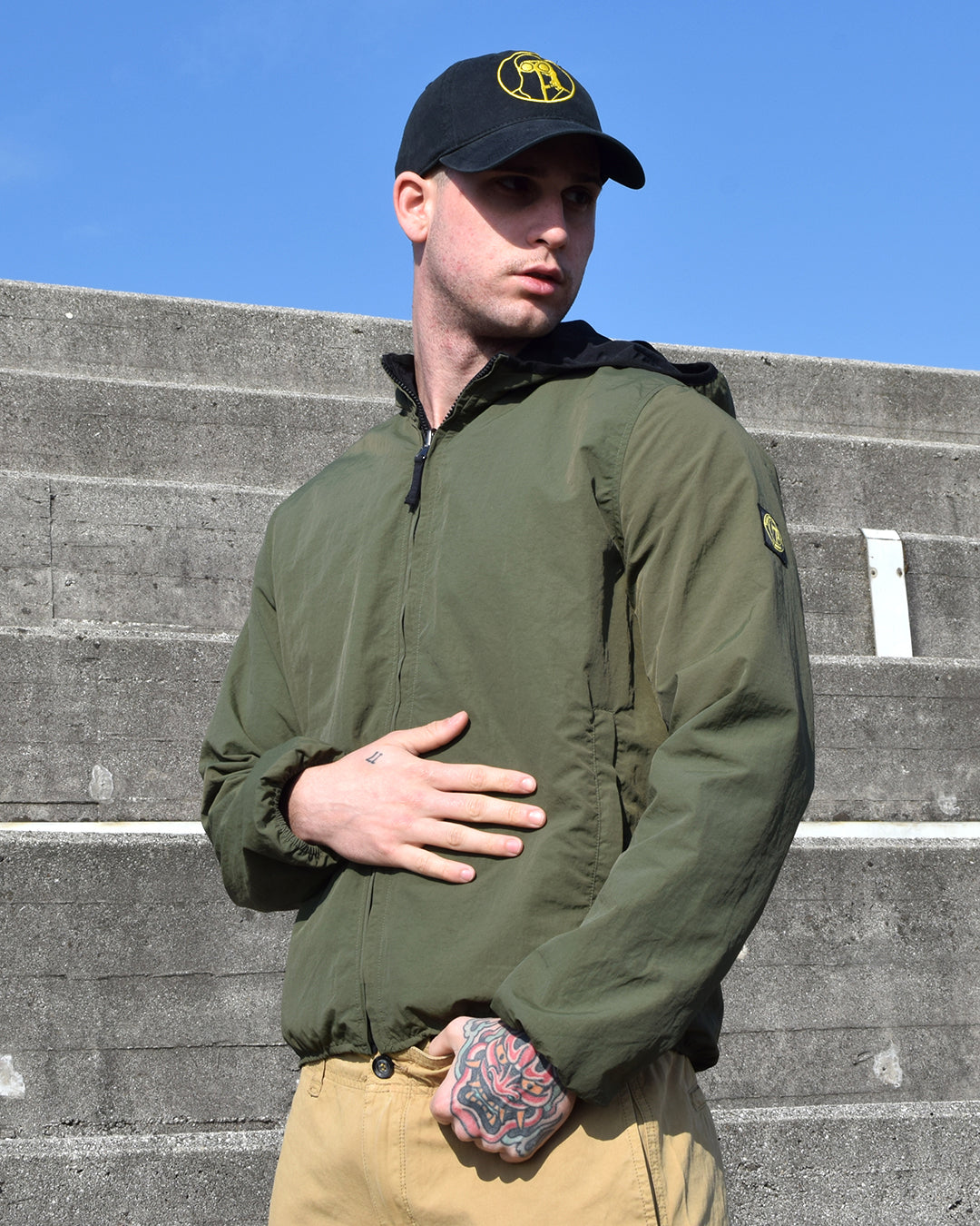 VESTE THREE STROKE REVERSIBLE